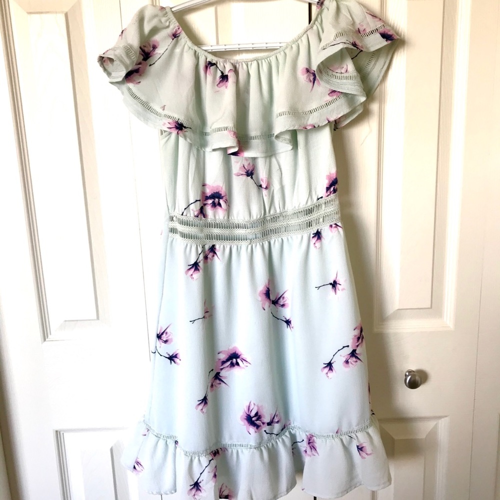 Light blue summer dress